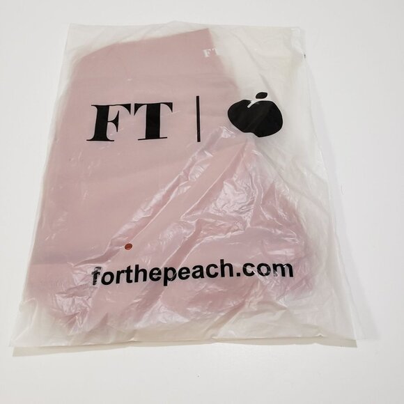 NWT For the Peach Gaia Scrunch Shorts in Orange Size S - Picture 3 of 7